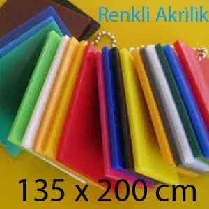 2.8 mm Şeffaf Akrilik Dökme Pleksi 135x200 cm