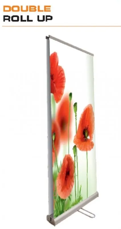 Çift Taraflı Lüks Roll Up Banner