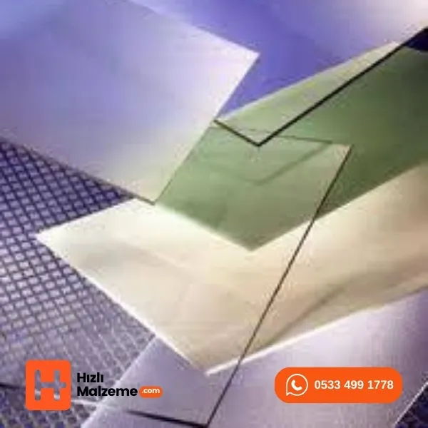 1.5 mm Şeffaf İthal Pet-G Levha 125x205 cm