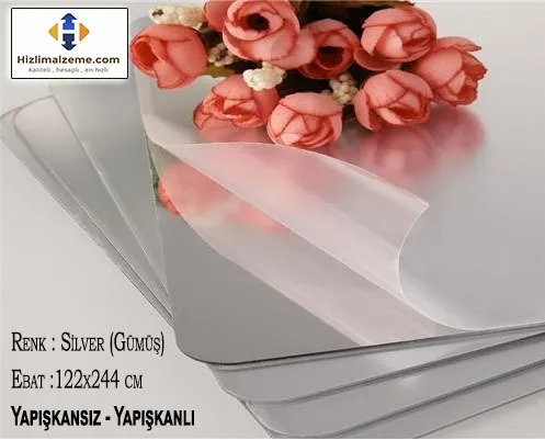 0,8 mm - Arkası Yapışkanlı