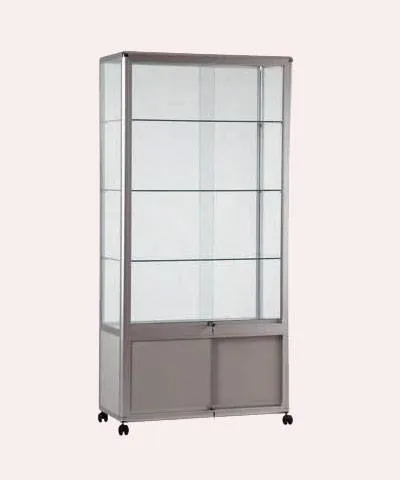 Vitrin kule çift kapı dolaplı