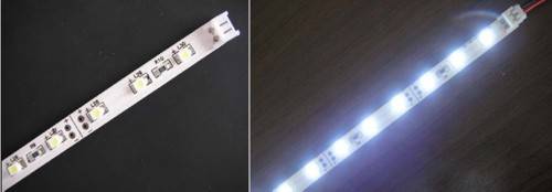 30 LEDli soketli Yatay Şerit LED