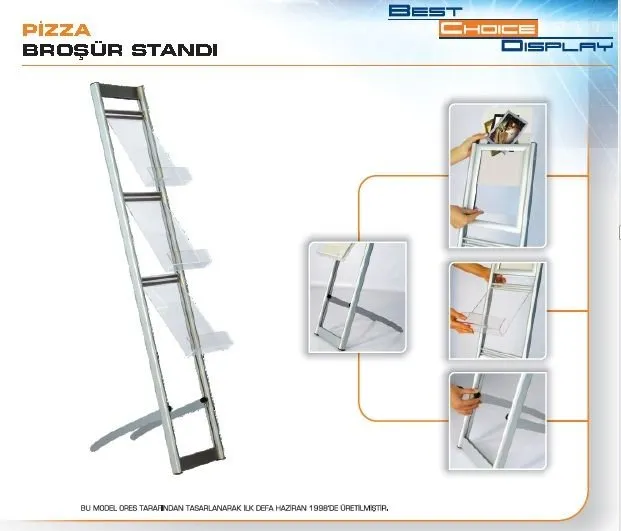 Pizza Broşür Standı
