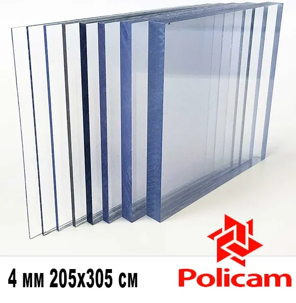 4mm Policam Solid Polikarbon Levha