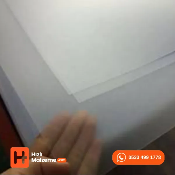 1 mm Antireflektif Mat Apet - Pet Levha 205x305 cm