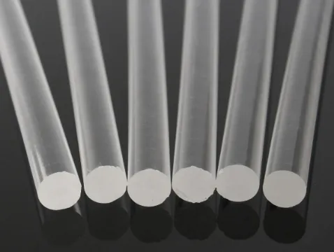 Akrilik Yuvarlak Çubuk Şeffaf ( Boy 1 Metre )