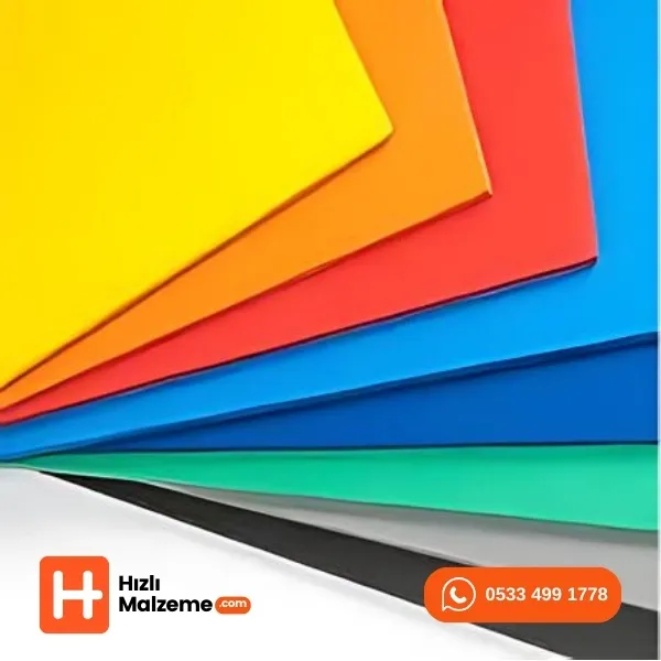 205x305 cm İthal Renkli Dekota Foam Pvc Levha