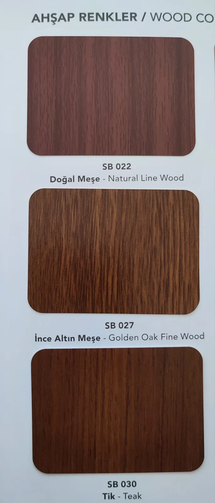 Ahşap Desenli Kompozit 125x320 cm Doğal Meşe Sb 0022