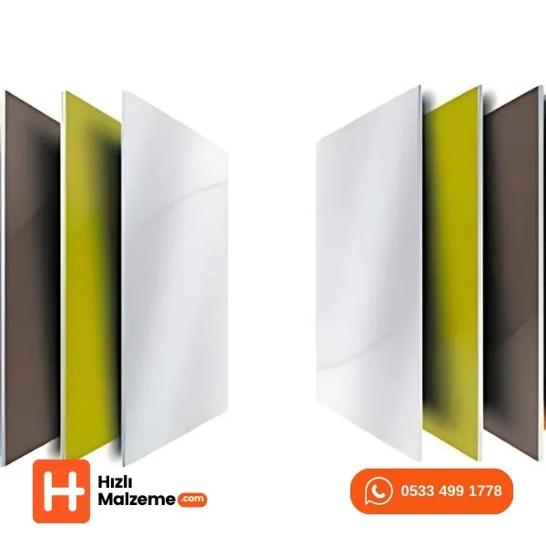 3 mm Alüminyum Kompozit Panel 122 x 320 cm  