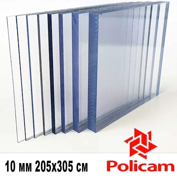 10mm Policam Solid Polikarbon Levha