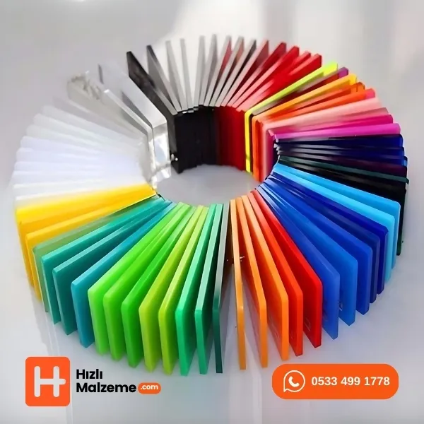 5 mm Şeffaf - Beyaz - Buzlu Akrilik Dökme Pleksi Levhalar 150x300 cm