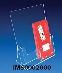 2 katlı 1/3 A4 broşürlük Masa üstü  2x(10,5*30) cm