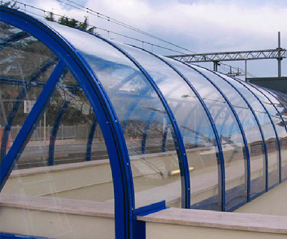 6 mm 205x305 cm Şeffaf Solid Polikarbon Levha