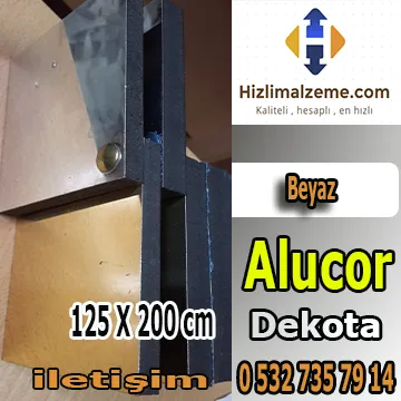 9 mm Gümüş 120x200 cm Alucor Aynalı Dekota