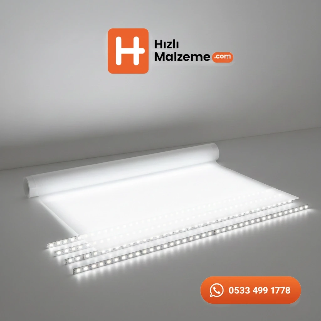 120 x 280 cm Led Difüzör Levha 1mm 