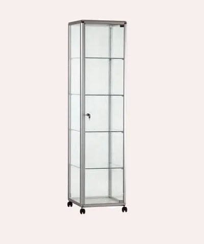 Vitrin kule tek kapı dolapsız